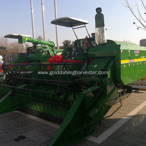 Agriculture machinery equipment full-feed rice harvester
